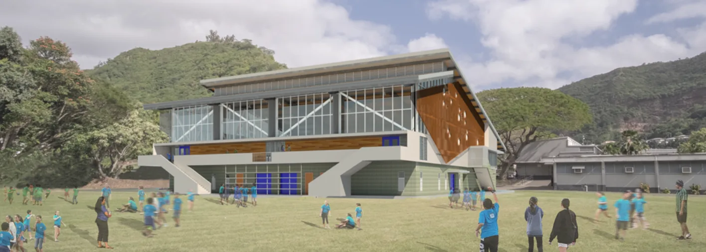 Ānuenue Hawaiian Immersion School Multipurpose Athletic Facility