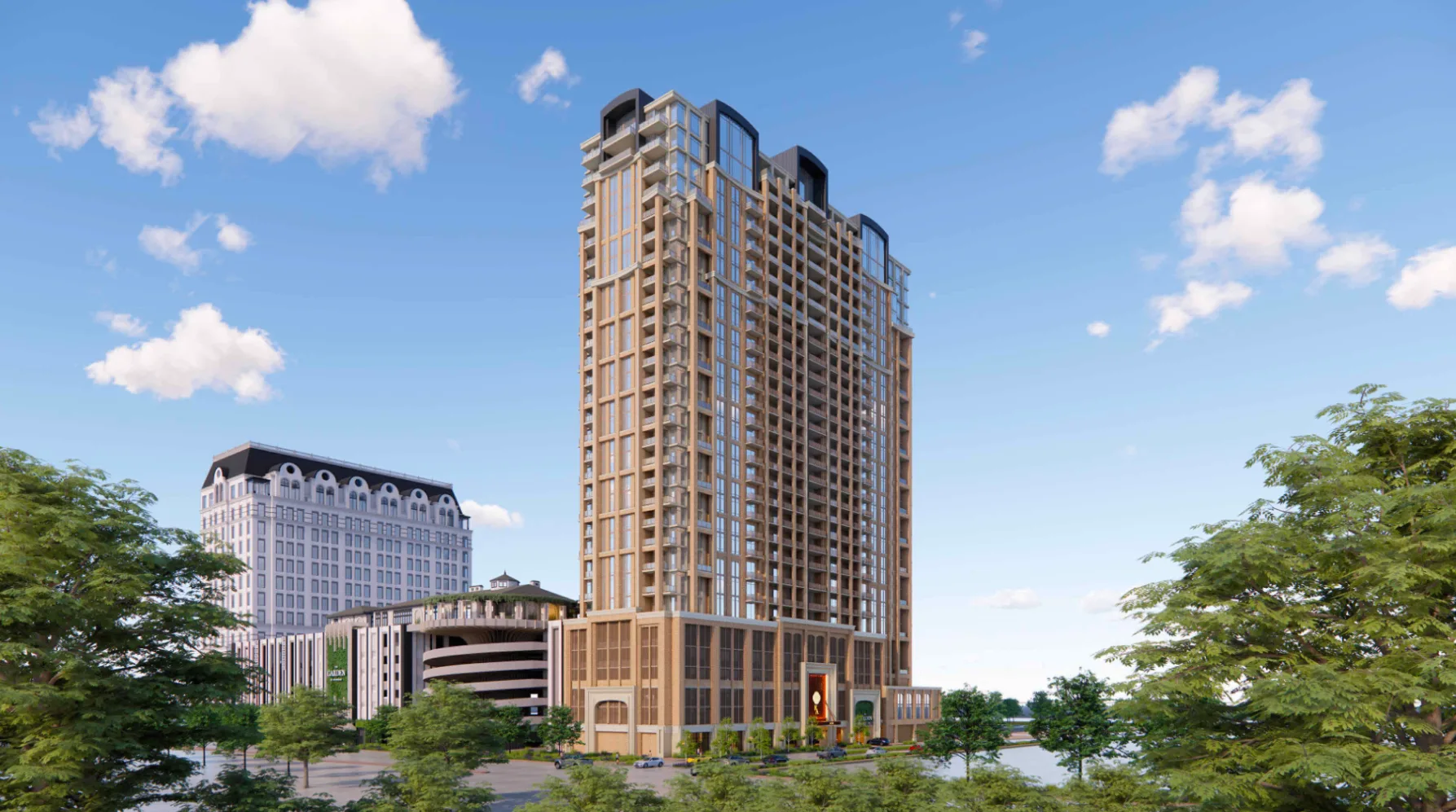 Residential Tower, Metro National – The Garden