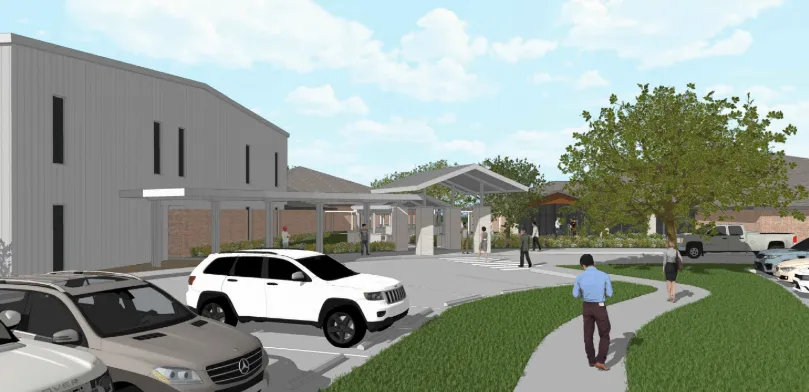 Katy Church of Christ Fellowship Hall Additions & Renovations
