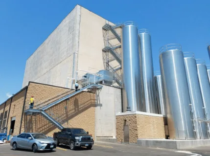 Lone Star Dairy Products Dryer Tower Exterior Repairs